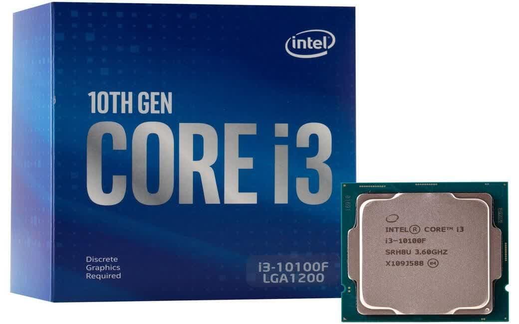 پردازنده اینتل مدل Core i3-10100F