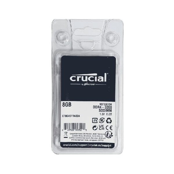قیمت و خرید رمCRUCIAL 3200 مگاهرتز 8 گیگابایت
