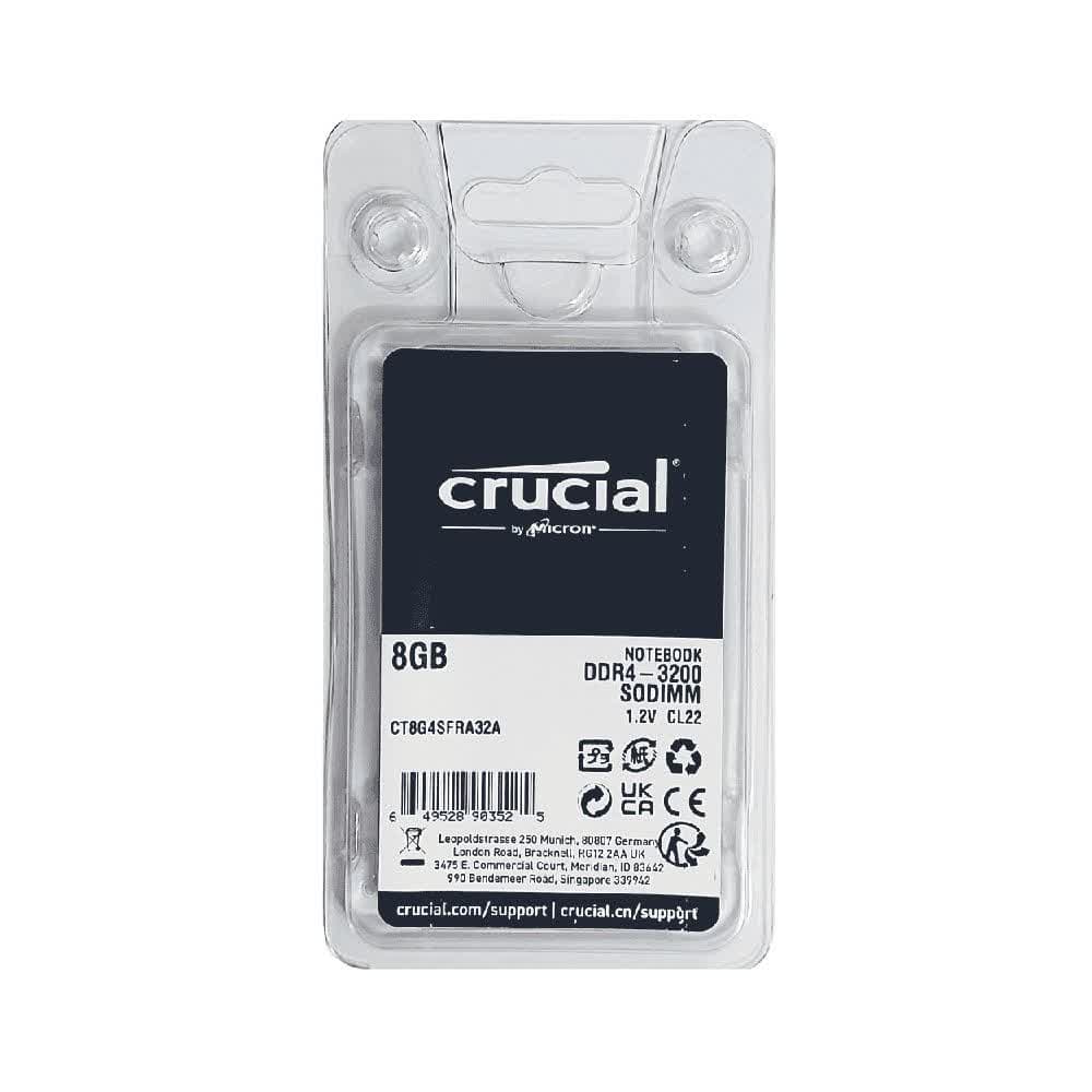 قیمت و خرید رمCRUCIAL 3200 مگاهرتز 8 گیگابایت
